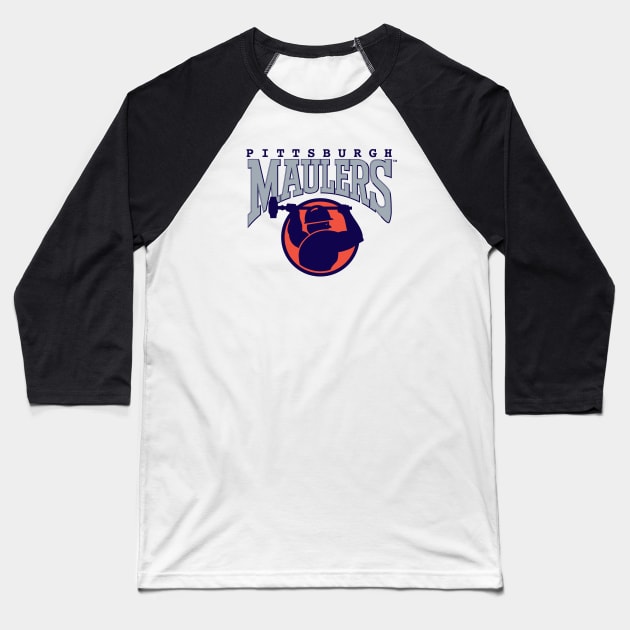 Pittsburgh Maulers Baseball T-Shirt by HeyBeardMon